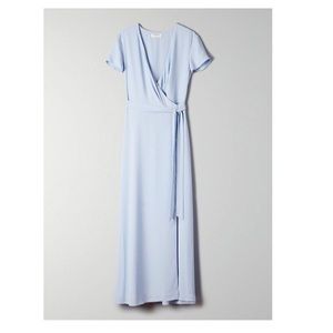 Babaton Slit Wrap Dress M